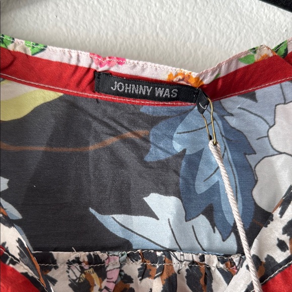 Johnny Was Ontari Cordia Tunic Floral Print Women's Top - Picture 2 of 8